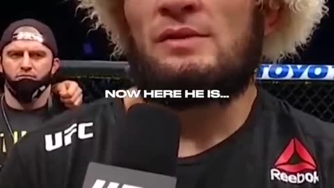 Khabib On Islam Winning UFC Title