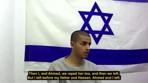 Hamas Prisoner Admitting rape