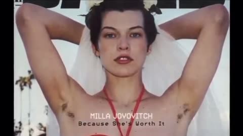 Transvestigation: Milla Jovovich Resident Tranny