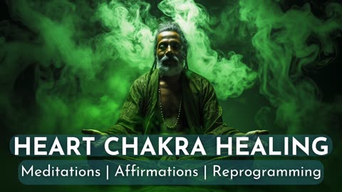 Heart Chakra Healing | Love Frequency 15 Min Meditation | Heal Emotional Pain | 528Hz
