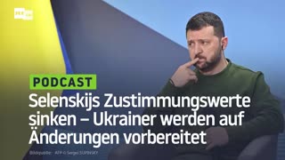 Selenskijs Zustimmungswerte sinken – Ukrainer werden auf Änderungen vorbereitet