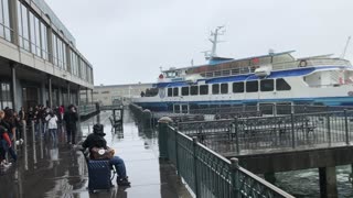 Ferry Crashes into Pier