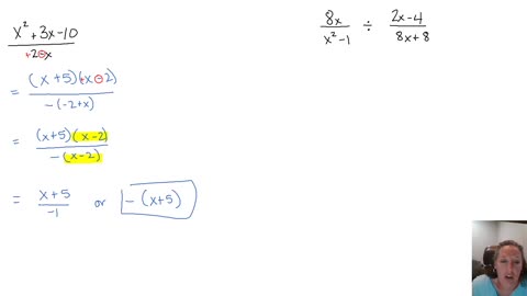 Reducing and Dividing Fractions