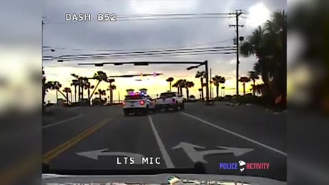 Florida Police Use Pit Maneuver To End Pursuit With Multiple Crashes