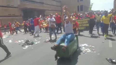 Samwu municipal workers protest