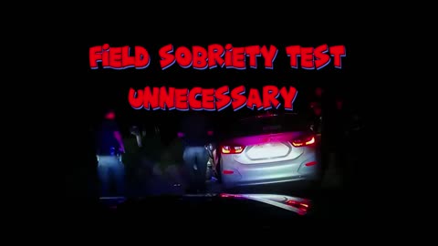 Field Sobriety Test FAIL