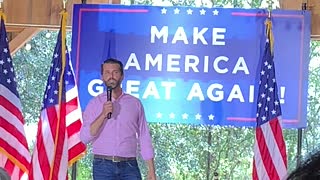 Don Jr. Speaks at Trump for President Rally