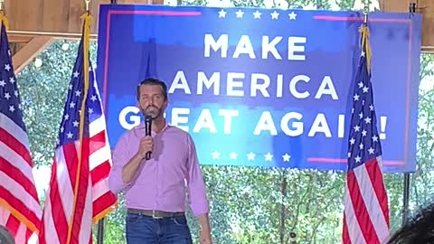 Don Jr. Speaks at Trump for President Rally