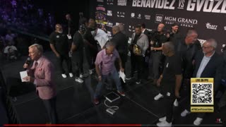 Frank Martin shook and ready to cry Gervonta Davis a river at Weigh In/Face Off??