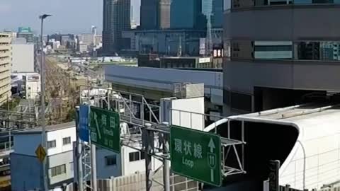 Japan building in road station 😱😱