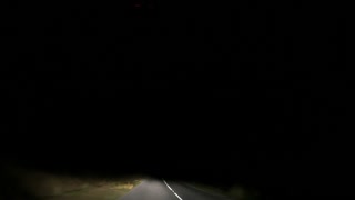 Night driving..Dartmoor. speedlapse..March 2022