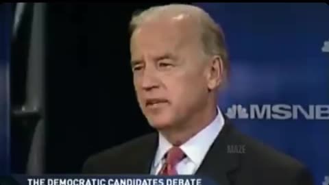 The Real Senator Joe Biden on the Border in 2008 Democrat Debate