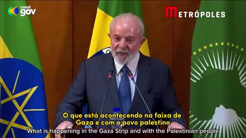 Lula da Silva compares Israel's actions in Gaza to Adolf Hitler's