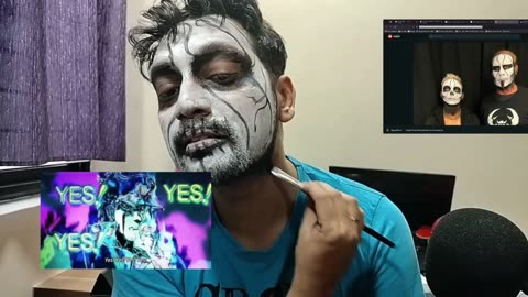 A Time-Lapse video of Kahuna Face Painting as Sting