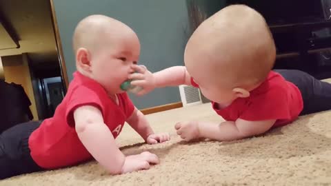 Fun and Fails Baby Siblings Playing Together #10