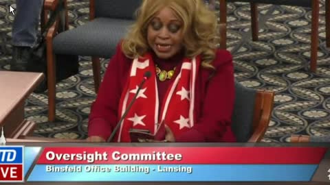 Michigan Oversight Committee Hearing - Dr. Linda Lee Tarver