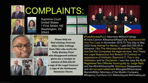 Client Complaints / Tully Rinckey / Greg Kelley Reports Please Help / Tully Rinckey PLLC Abandoned Client Legal Malpractice Breach Of Contract Must Refund Full Amount $30, 555.90 / Supreme Court Client Complaints / BBB / EEOC / DLLR / State BAR Counsel