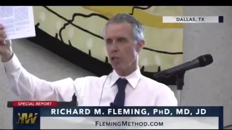 SHARE EVERYWHERE - Richard M. Flemming, Phd,Md,JD Explain what is inside the mRNA Jabs