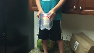 Egg Drop Challenge Goes Right, Then Very Wrong