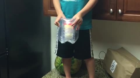 Egg Drop Challenge Goes Right, Then Very Wrong