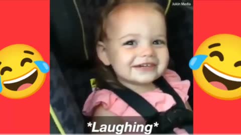 CUTE BABY TALKING WRONG TO HER FATHER