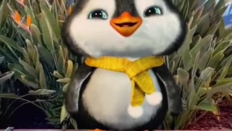 Cute Funny Penguin - Lovely Talk