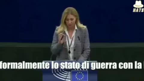 Italian MEP Francesca Donato Against EU's Path To Take Away national Sovereignty