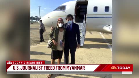 Danny Fenster, an American journalist, has been released from prison in Myanmar