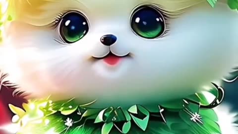 ai cute kitten