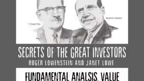 Fundamental Analysis, Value Investing and Growth Investing by Janet Lowe FULL AUDIOBOOK
