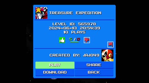 Mega Man Maker Level Highlight: "Treasure Expedition" by Jajo49