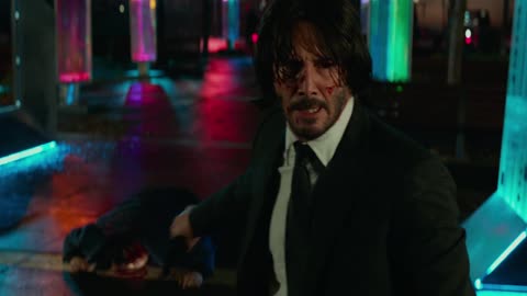 Pencil Kill Scene- John Wick: Chapter 2 (2017) Movie Clip