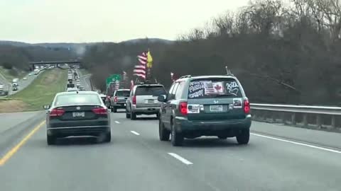 The People's Convoy- On the road!!! Honk Honk!!