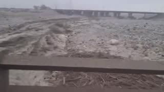 MASSIVE DEBRIS FLOOD HEADING TO PALM SPRINGS CALIFORNIA