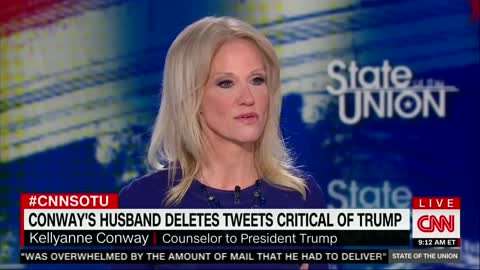 OOPS! CNN's Bash brought Conway's husband into the discussion