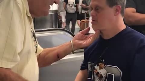 Father and Down Syndrome Son Reunion Will Break Your Heart