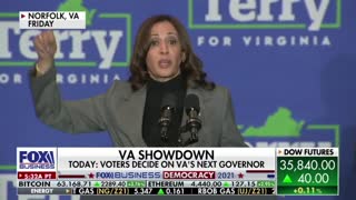 FLASHBACK: Kamala: "What happens in Virginia will in large part determine what happens in 2022, 2024, and on."
