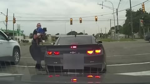 COP saves choking baby