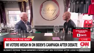 CNN interviewed an average Democrat voter: - Doesn't think Biden can serve 4 more years