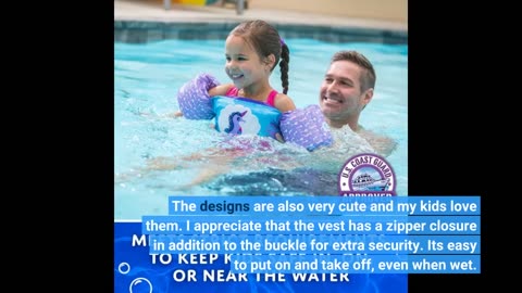 Real Comments: Toddler Swim Vest, Kids Swim Vests, Toddler Floaties for Girls and Boys 20-30-40...