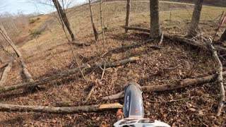 Riding Dirtbikes on Trails in West Virginia!