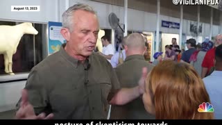 🔥 RFK Jr. Calls Network Television FAKE NEWS to the Face of an NBC News Correspondent