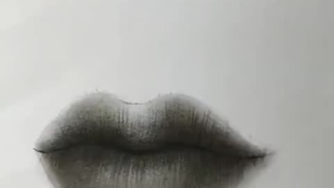 How to draw realistic lips 👄 by Drawingzon!