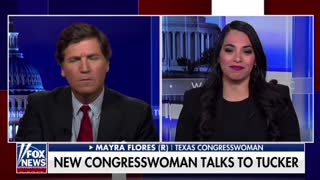 Mayra Flores Joins Tucker To Discuss Her MAJOR Win