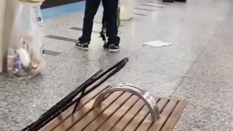 Shocking Video Shows Man With Knife Attacking Chicago CTA Employee