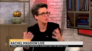 Sounds like Maddow is worried Biden is going to lose the 2024 election.