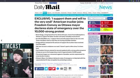 Canadian Government FURIOUS As Tow Companies Announce They REFUSE To Tow Freedom Convoy Truckers