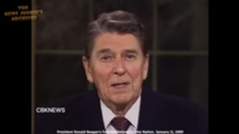 Ronald Reagan's Final Presidential Address