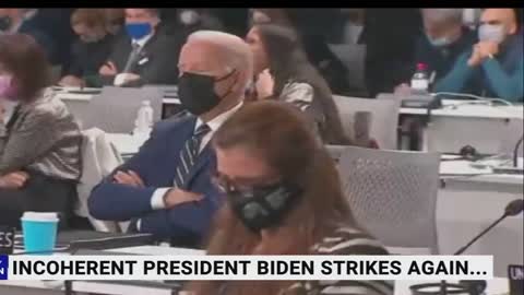 Joe Biden the 'most profoundly confused world leader we've ever seen falls asleep!