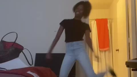 Daughter dancing